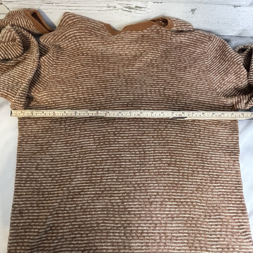Treasure & Bond Nordstrom Size L Brown Mens Soft Crew Neck Sweater - Picture 11 of 15
